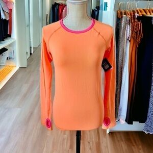 • Victoria’s Secret • Seamless Long Sleeve Cutout Top